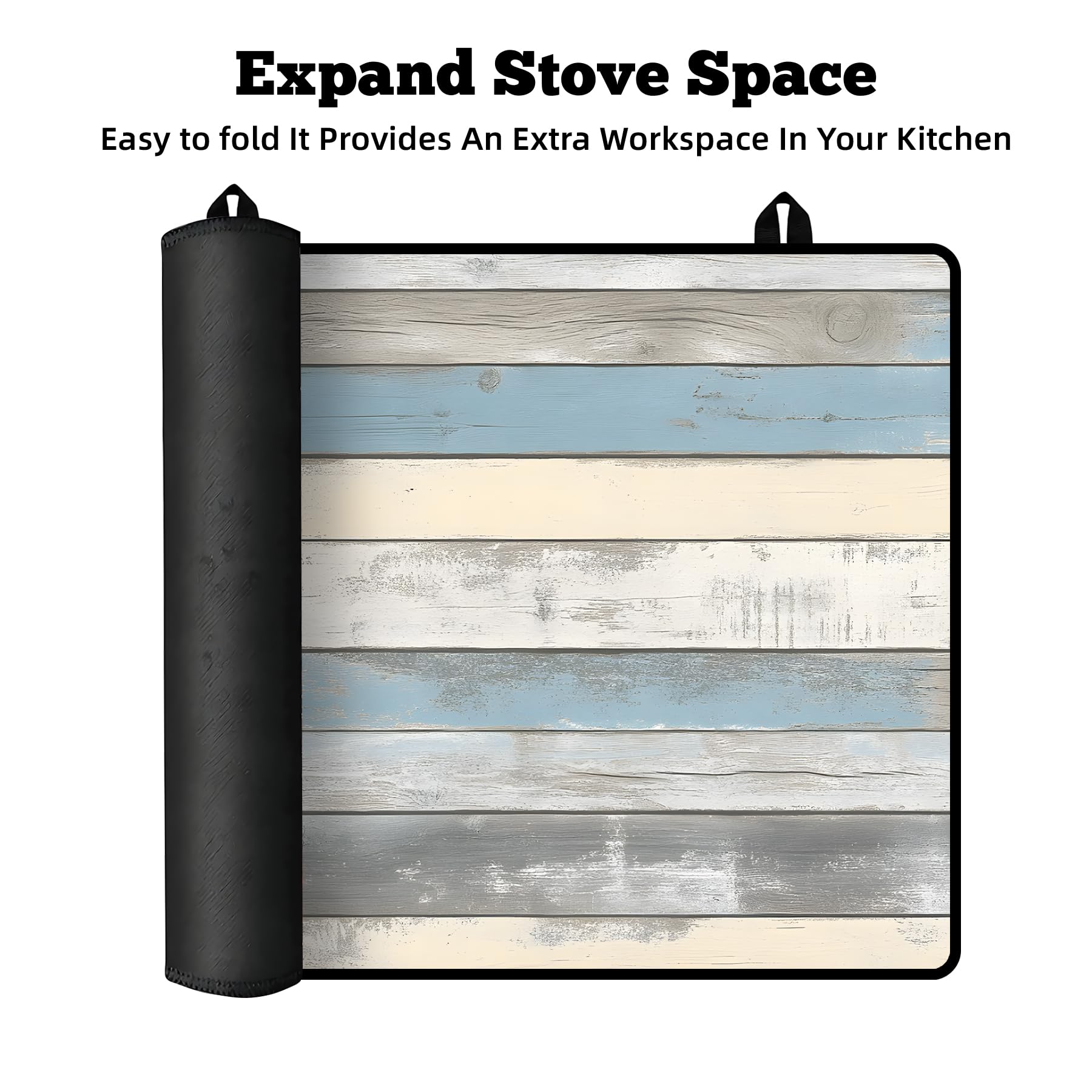 AOHMPT roll-and-store design saves kitchen space after use.