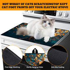 AOHMPT stove top cover provides universal 28x20 inch fit for most stoves.