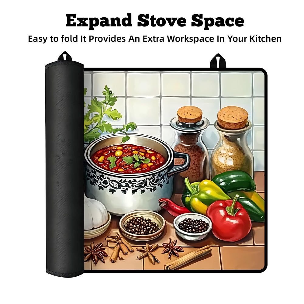 AOHMPT silicone texture highlights easy-clean surface and spill protection.