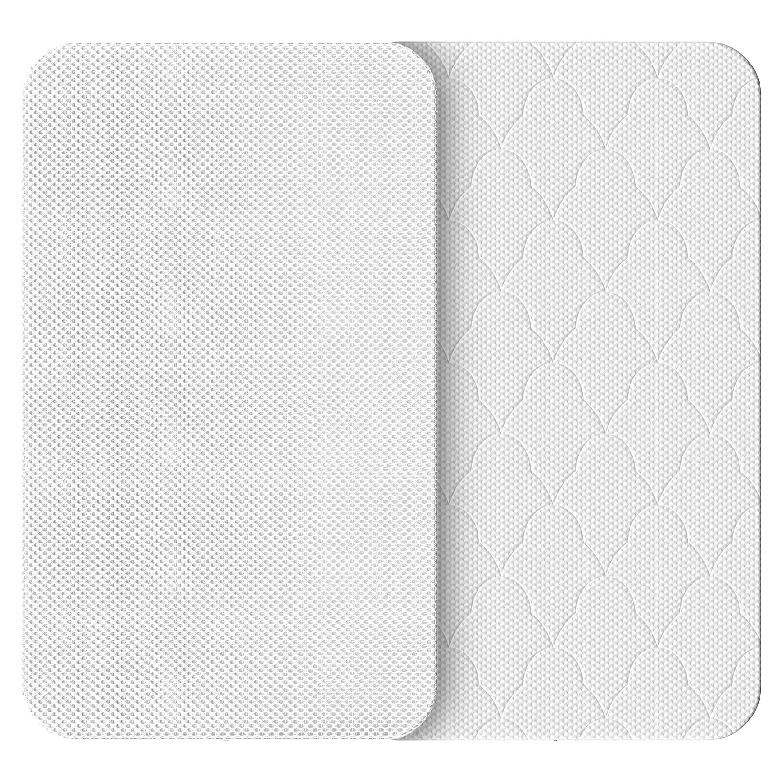 AOHWIDER bassinet topper close-up shows gel memory foam cushion