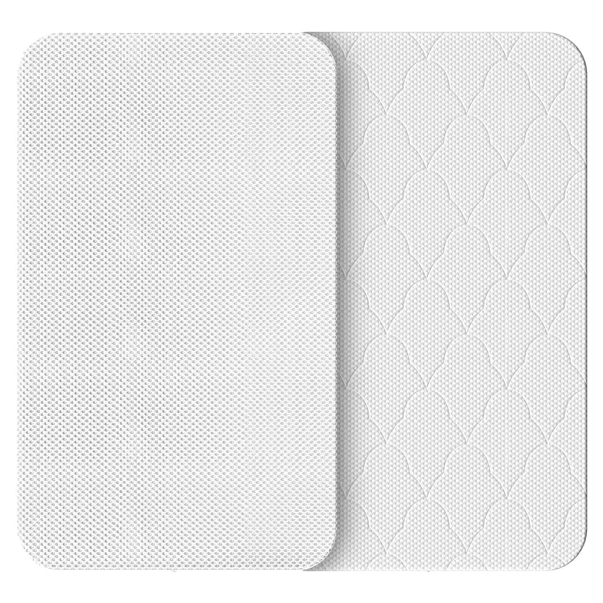 AOHWIDER bassinet topper close-up shows gel memory foam cushion