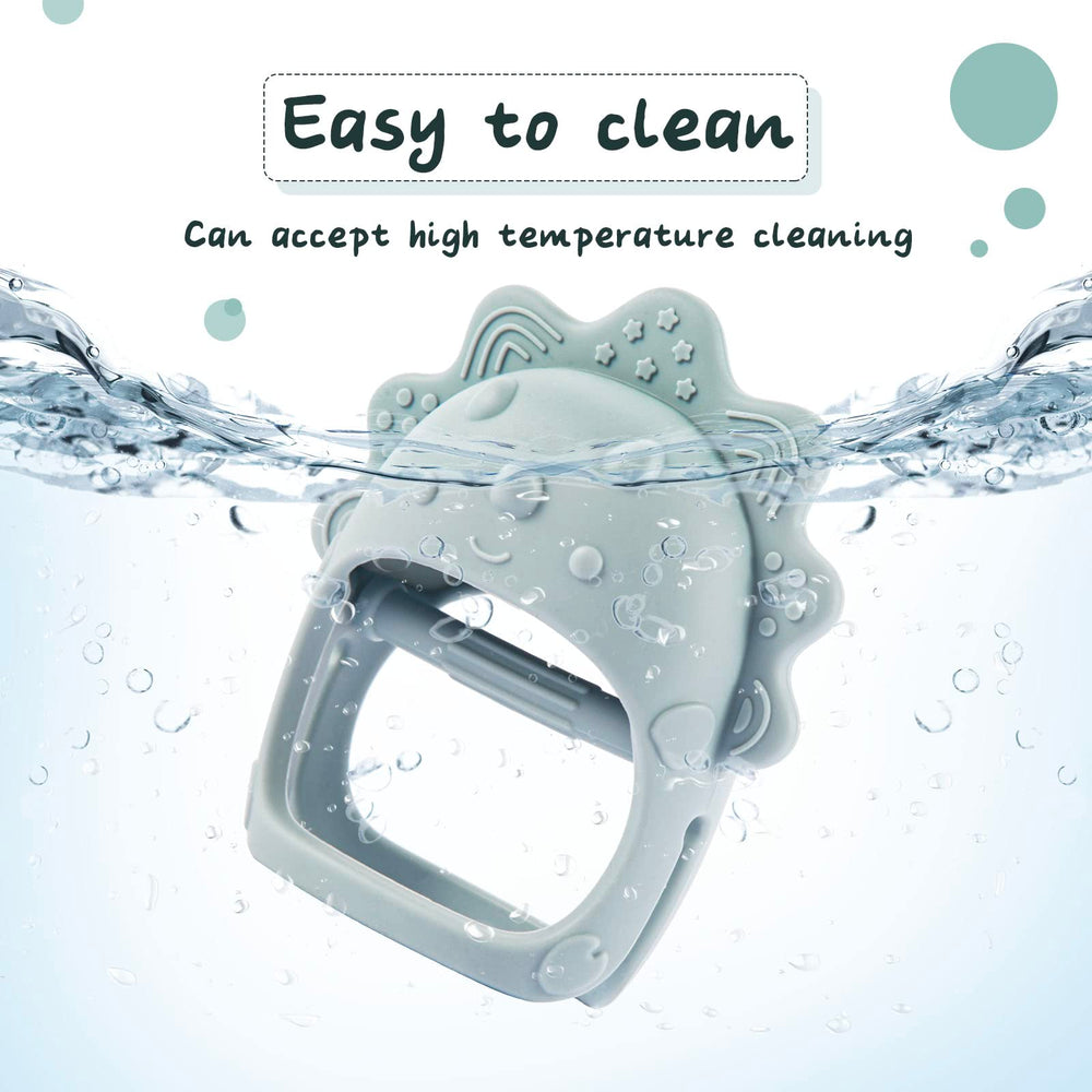 AoiSouk teether made from food-grade silicone for safe chewing