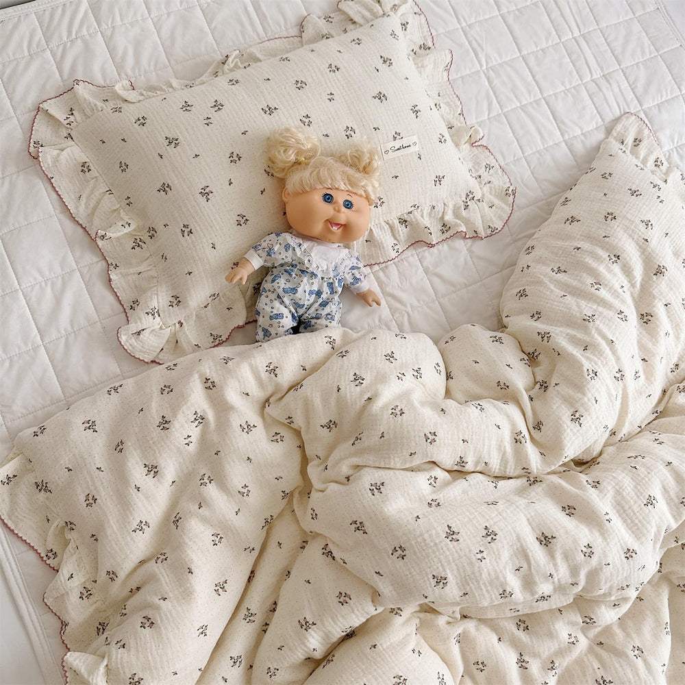 AOJIM kids pillowcase 14x20 ready for travel and stroller use