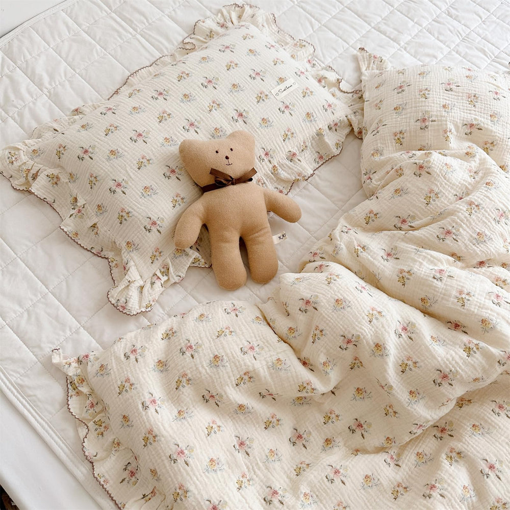 AOJIM Muslin Pillowcase 26x20 inches—fits most kids' pillows