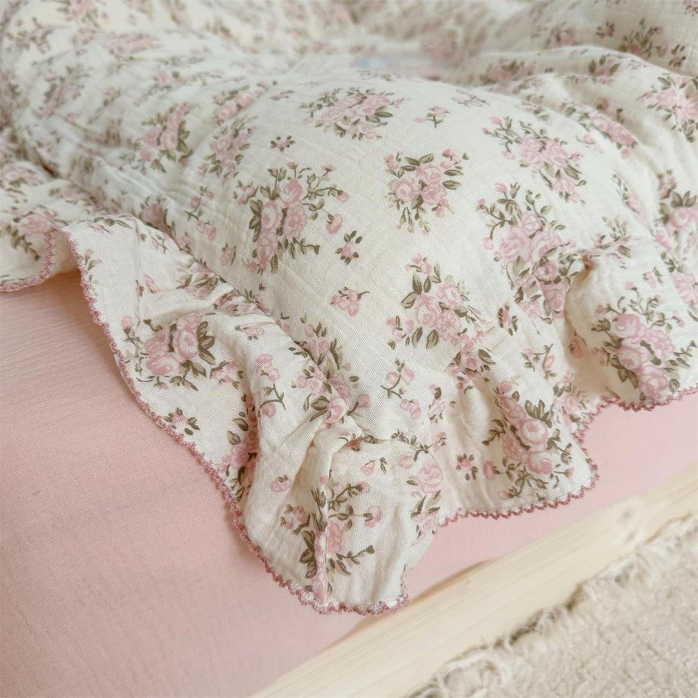 AOJIM Floral print adds cheerful room decor and playful style