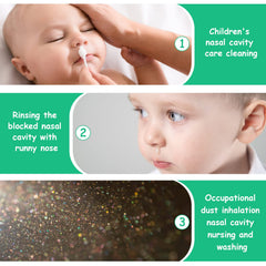Aolso 10ml portable nasal aspirator for on-the-go relief