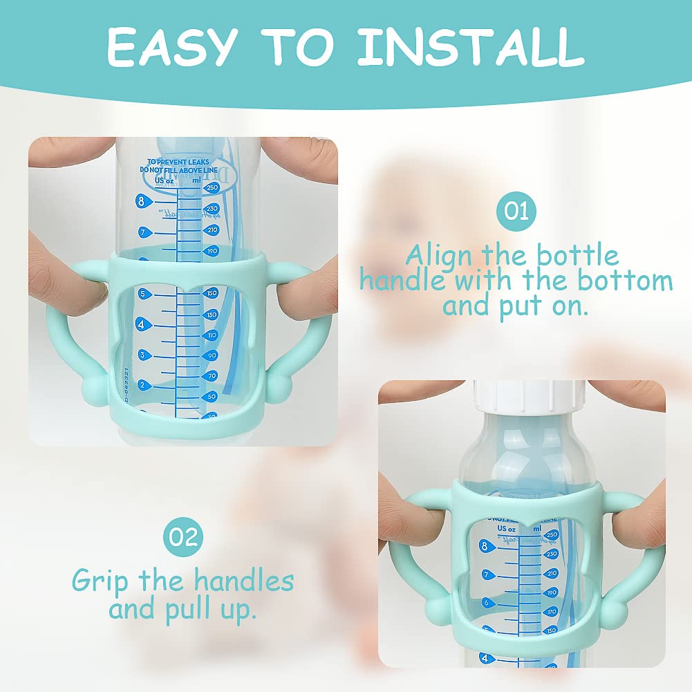 Aolso dishwasher-safe bottle handle—easy cleaning and quick reattachment.
