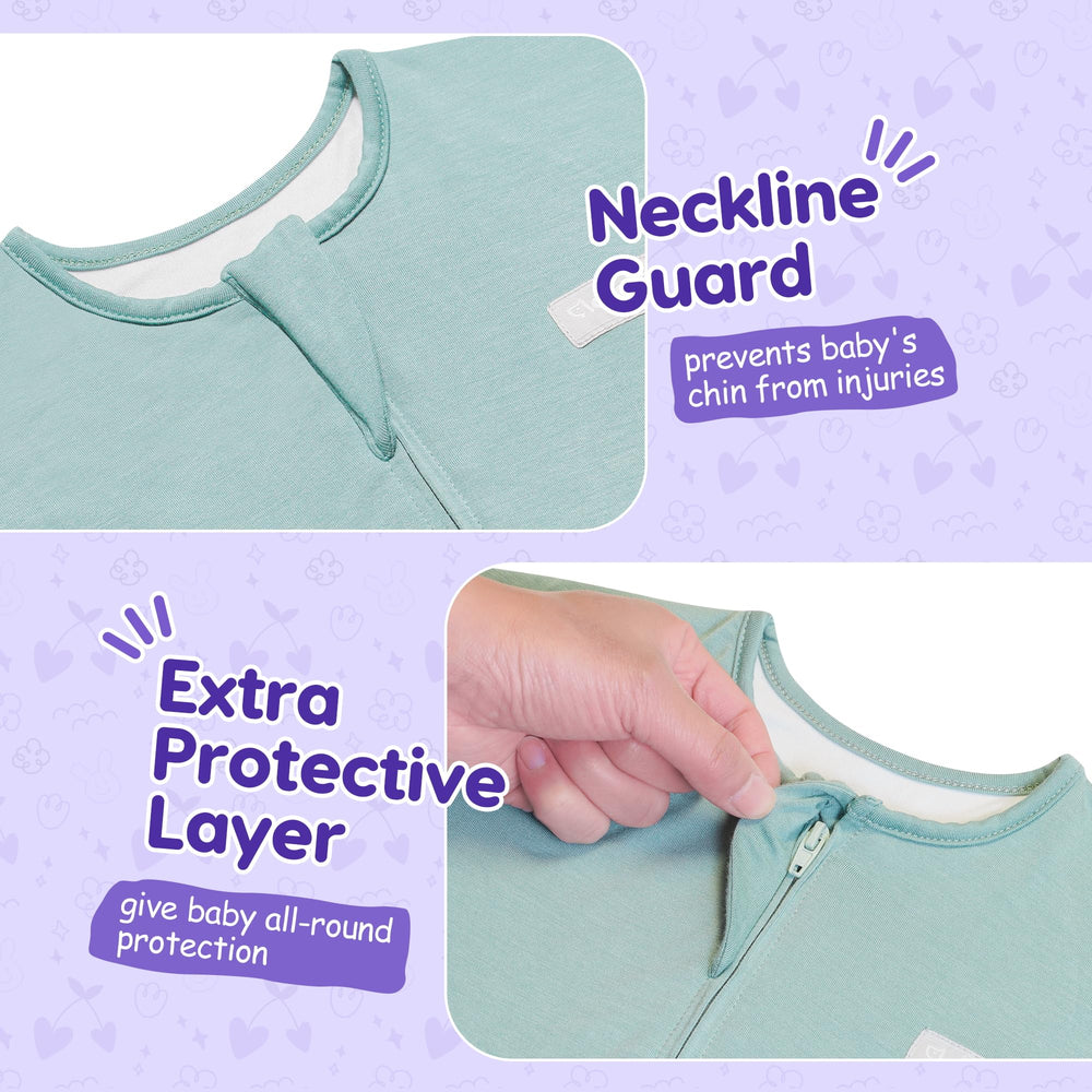 Aomloge PuppyPaws hip-friendly swaddle with loose hems for movement