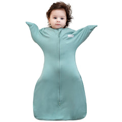 Aomloge PuppyPaws Sleep Sack fabric close-up with soft bamboo blend for gentle skin.