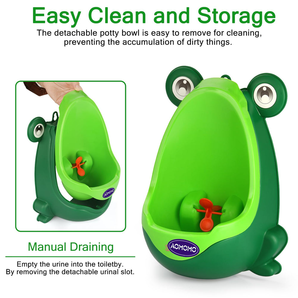 AOMOMO splash-proof design helps keep floors dry during curious splash experiments.