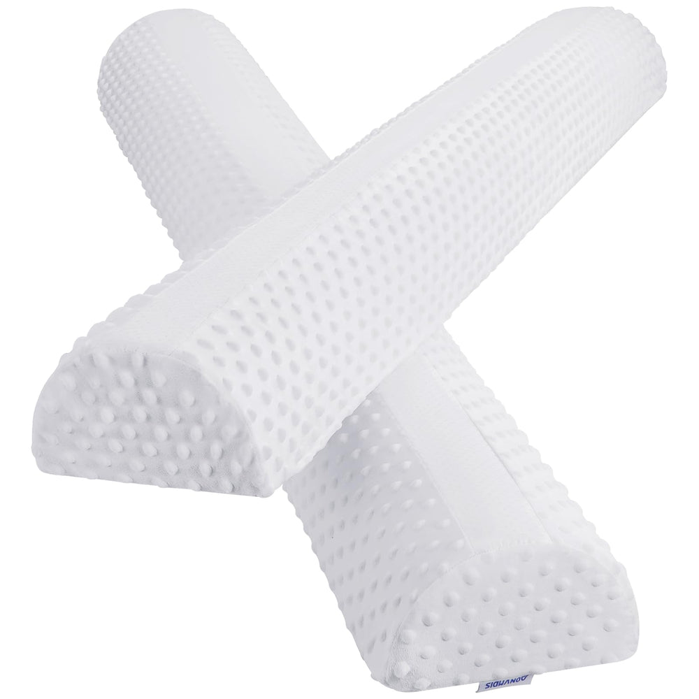 Aonvmdis bed bumpers shown under the sheet for gentle, secure toddler sleep.