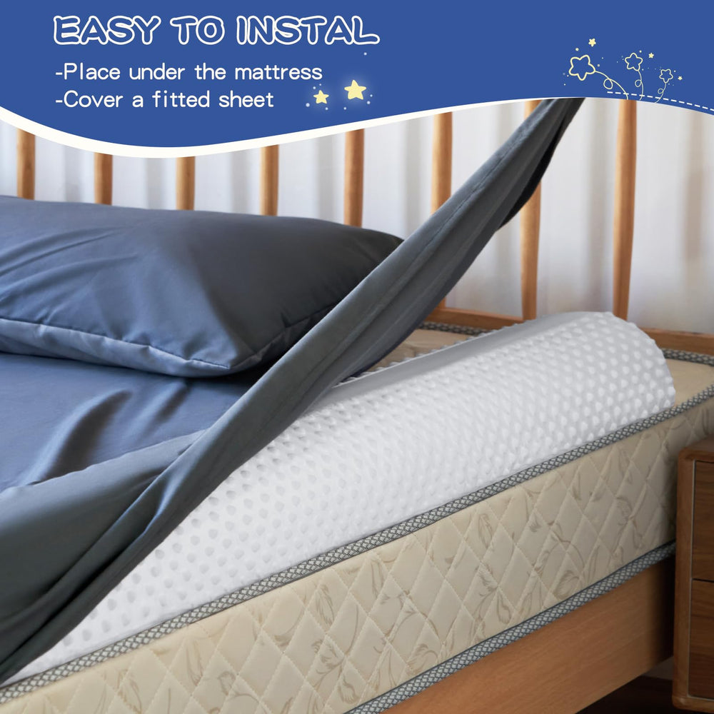 Aonvmdis fits twin to king beds for versatile use.