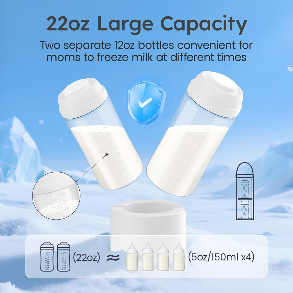 AOOTSMILE easy-carry handle enables convenient transport between daycare and home.