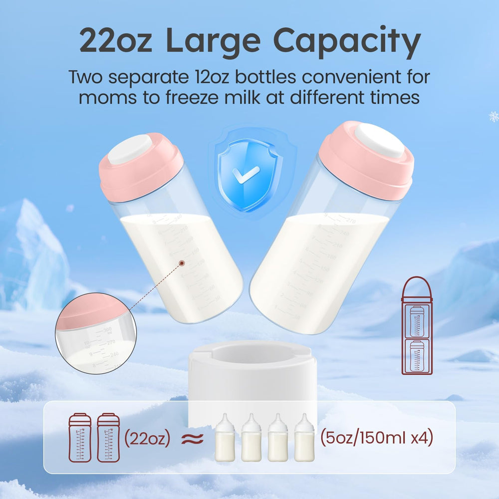 AOOTSMILE freezer-prep tip preview showing pre-chilled tube for quick use.