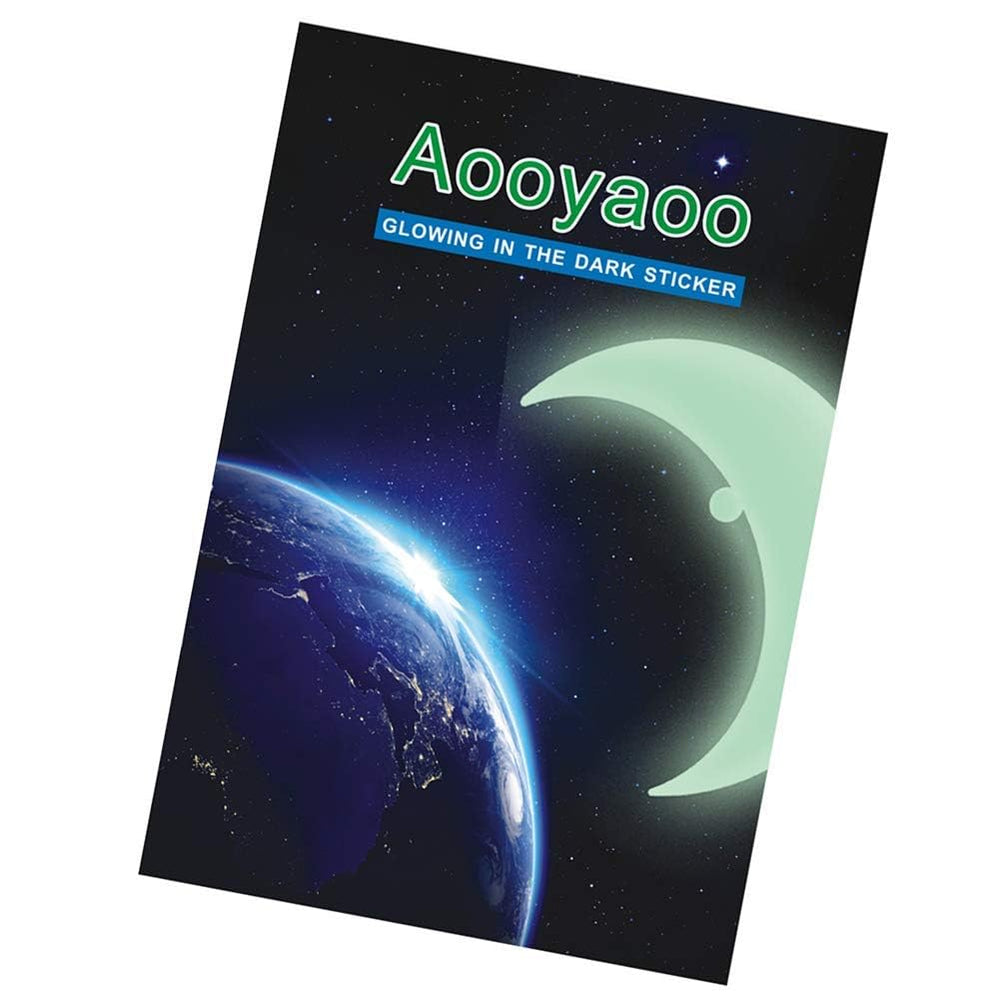 aooyaoo glow stars blue dim-light-glow demonstrates night time ambiance without harsh lighting