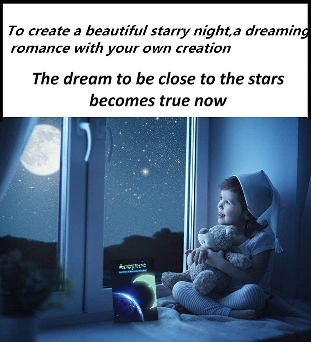 aooyaoo glow stars blue gift-packaging image suggests thoughtful present for children