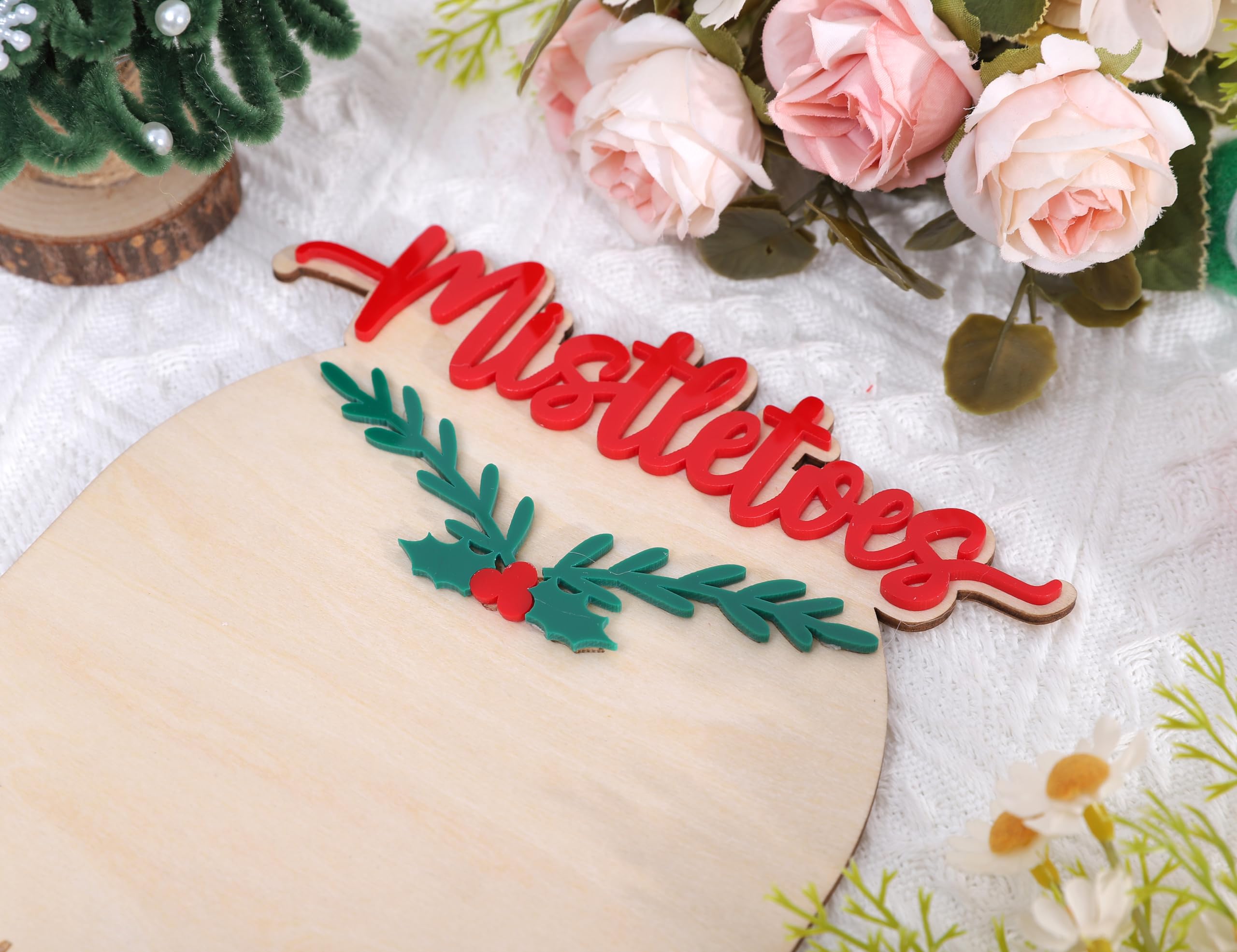 AOQURE Laser-engraved details capture delicate lines on wood.