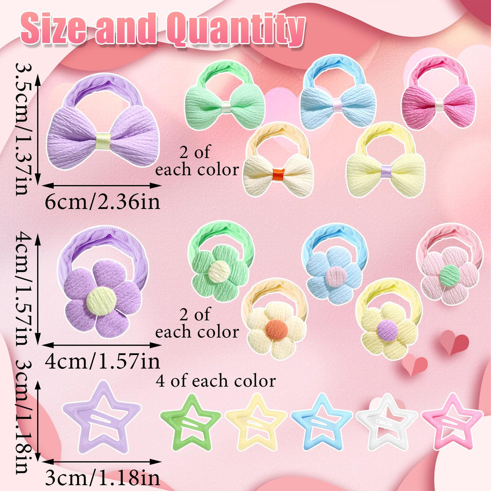 AOREAS y2k star hair clips add retro flair to small hairstyles