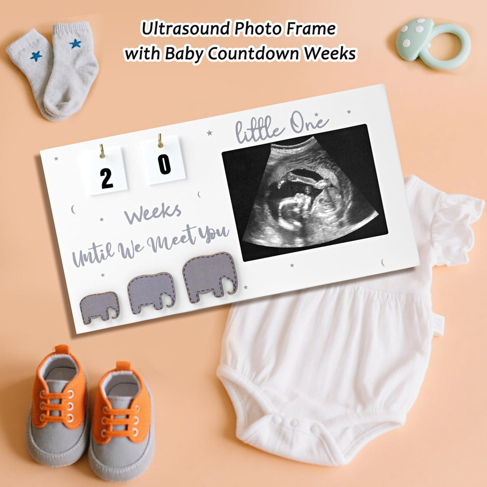 Aosemili pregnancy milestone frame as a thoughtful pregnancy announcement gift
