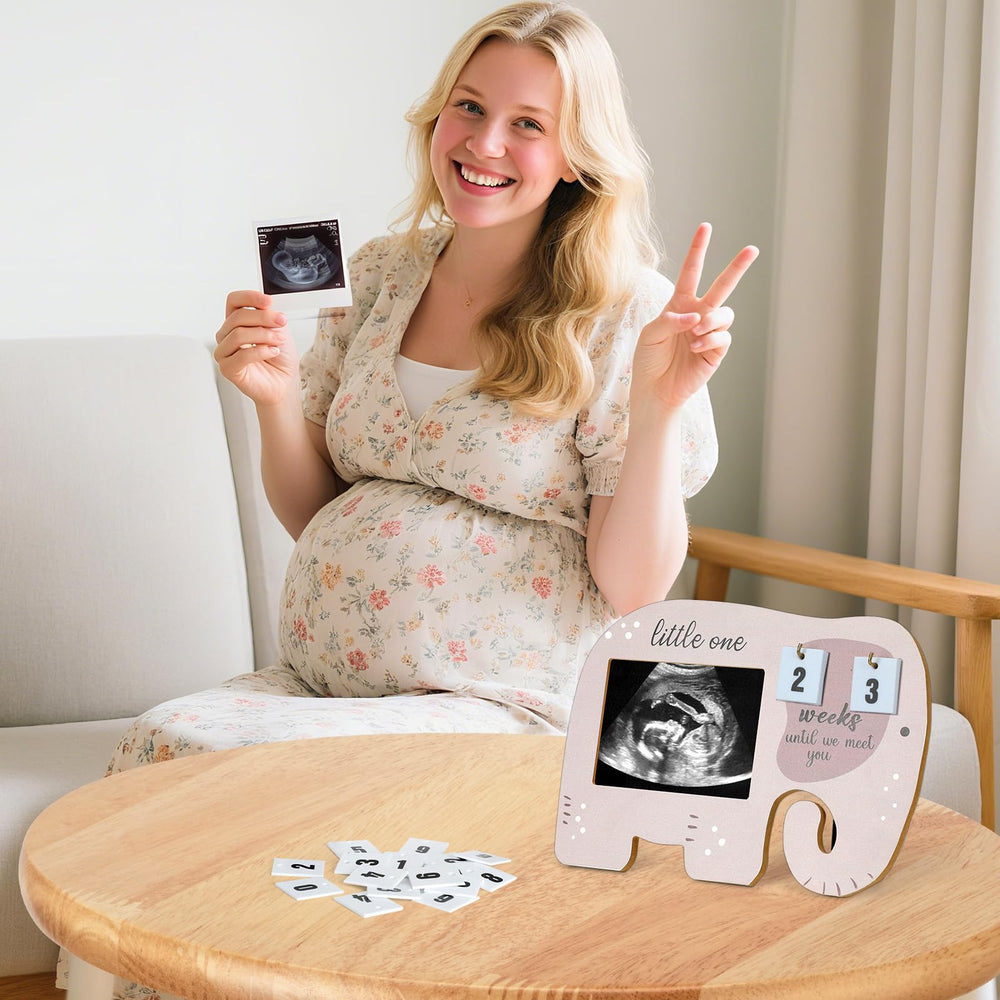 Aosemili sonogram frame gift for expecting parents highlighting thoughtful keepsake