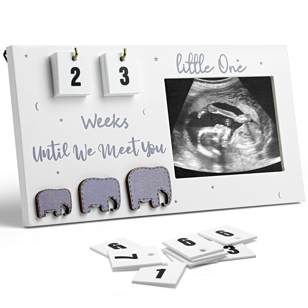 Aosemili sonogram frame with MDF base offering durable display for treasured ultrasound photos