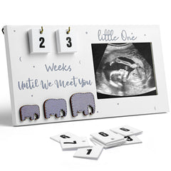 Aosemili sonogram frame with MDF base offering durable display for treasured ultrasound photos