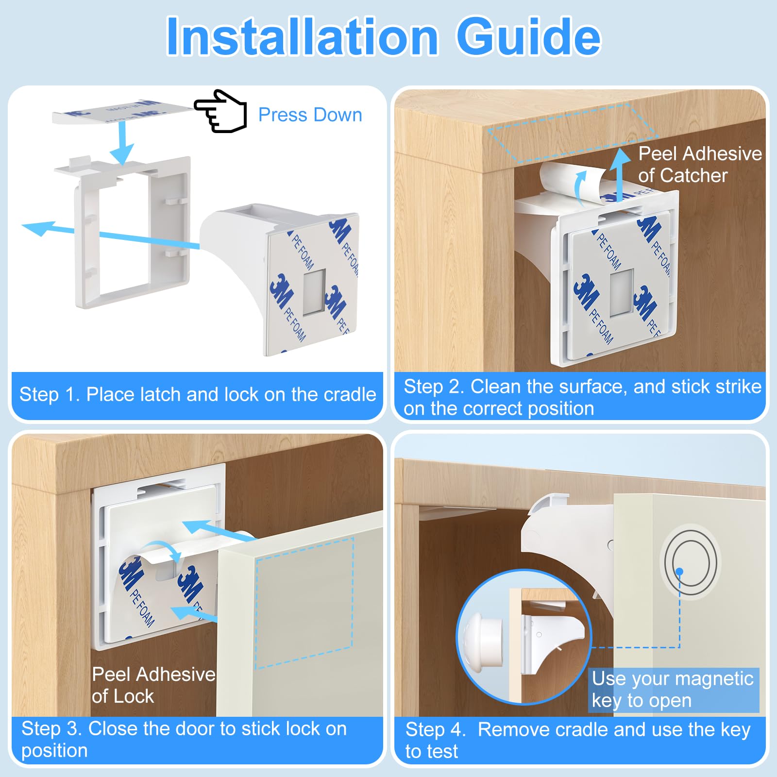 AOSITE hidden installation keeps cabinets clean while staying functional
