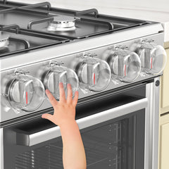 AOSITE stove knob covers pack-5 ready for child safety in busy kitchens.