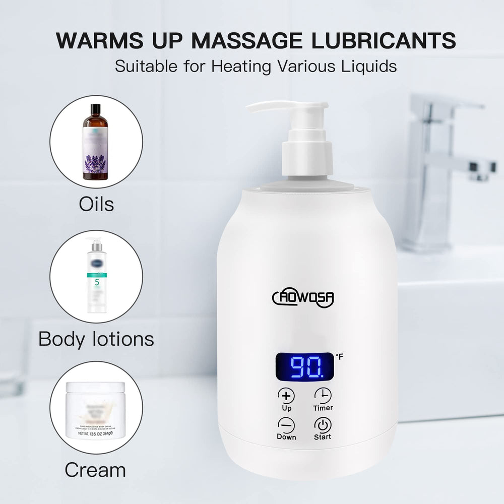 AOWOSA two heating modes display offers flexible timing for customized soothing sessions.