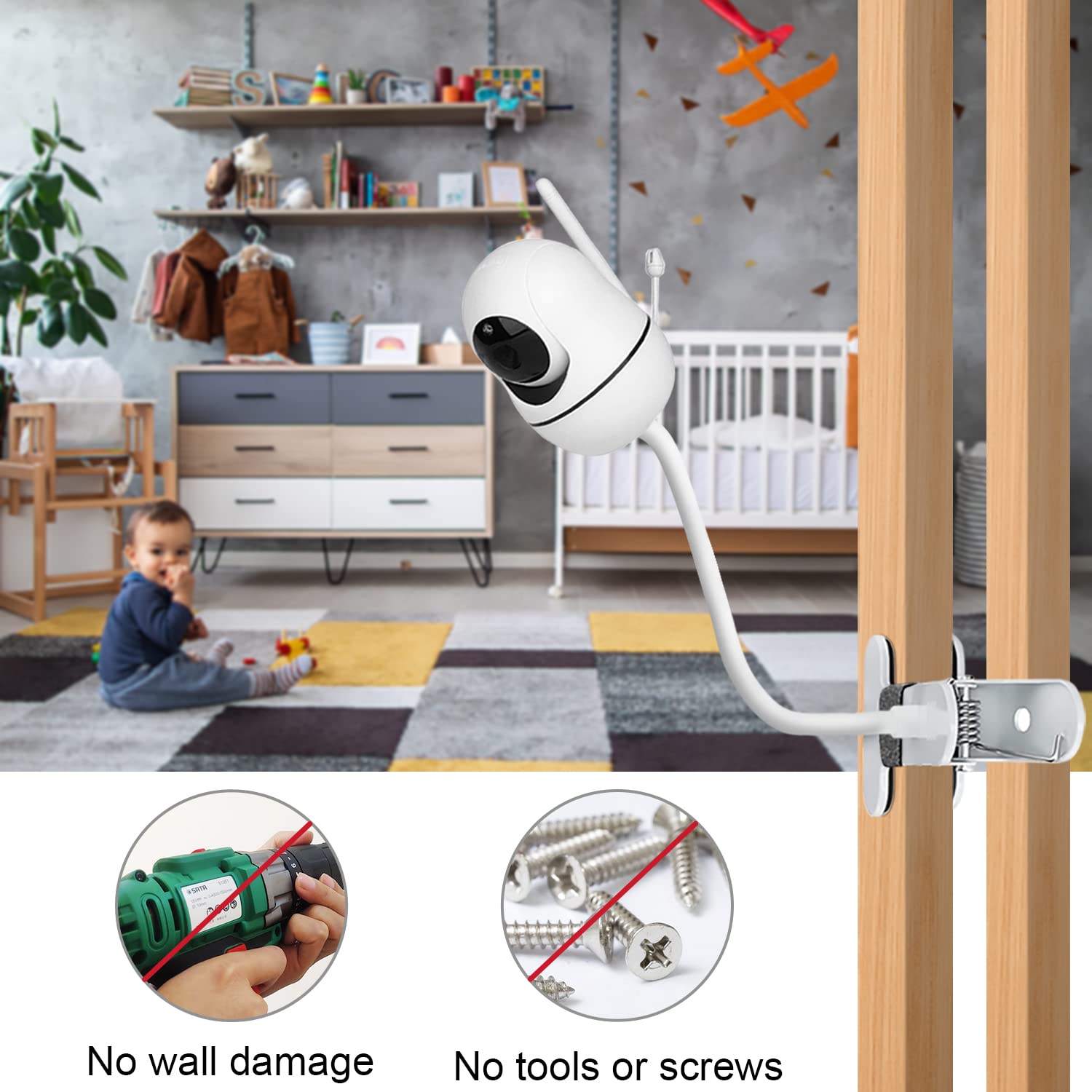 AOZTSUN gooseneck arm extended to 15.7 inches for reach