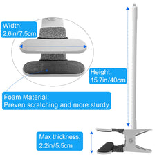 AOZTSUN gooseneck arm 15-7inch enables adjustable angles for baby-monitoring comfort.