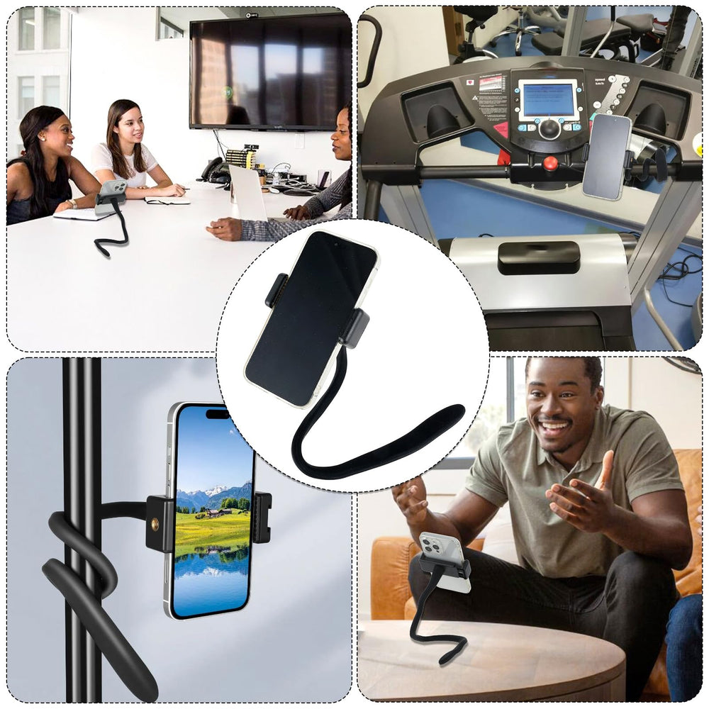 Apausvcm in-use scene shows hands-free phone access while capturing family moments.