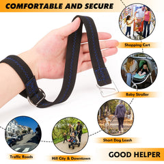 APBFH adjustable-wrist-strap-d-ring adapts to different sizes for secure control