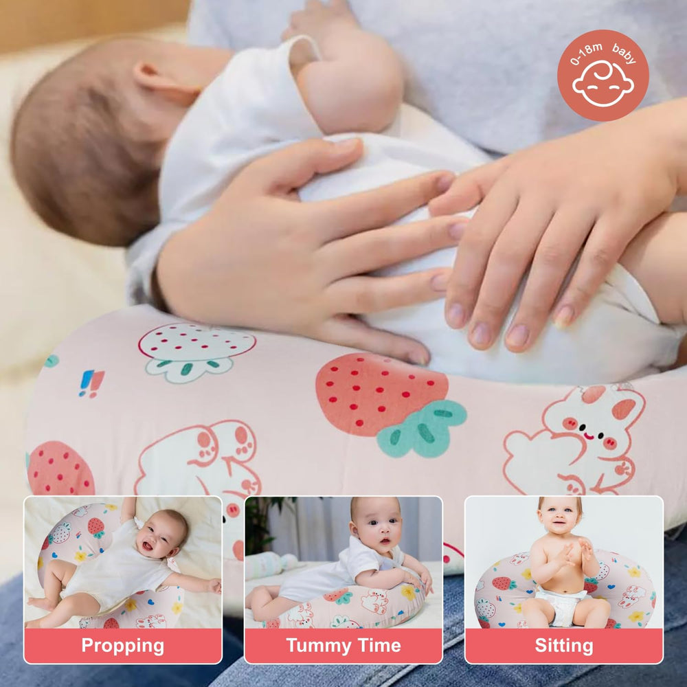 aphrfamma nursing-pillow multi-use illustrates versatile support during pregnancy and play
