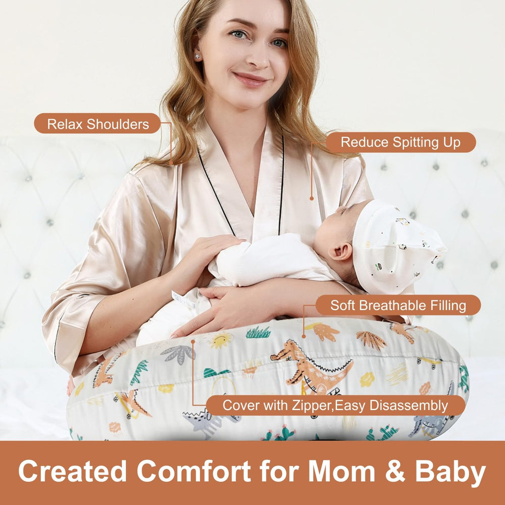 Aphrfamma nursing pillow offers multipurpose comfort for pregnant moms-to-be.