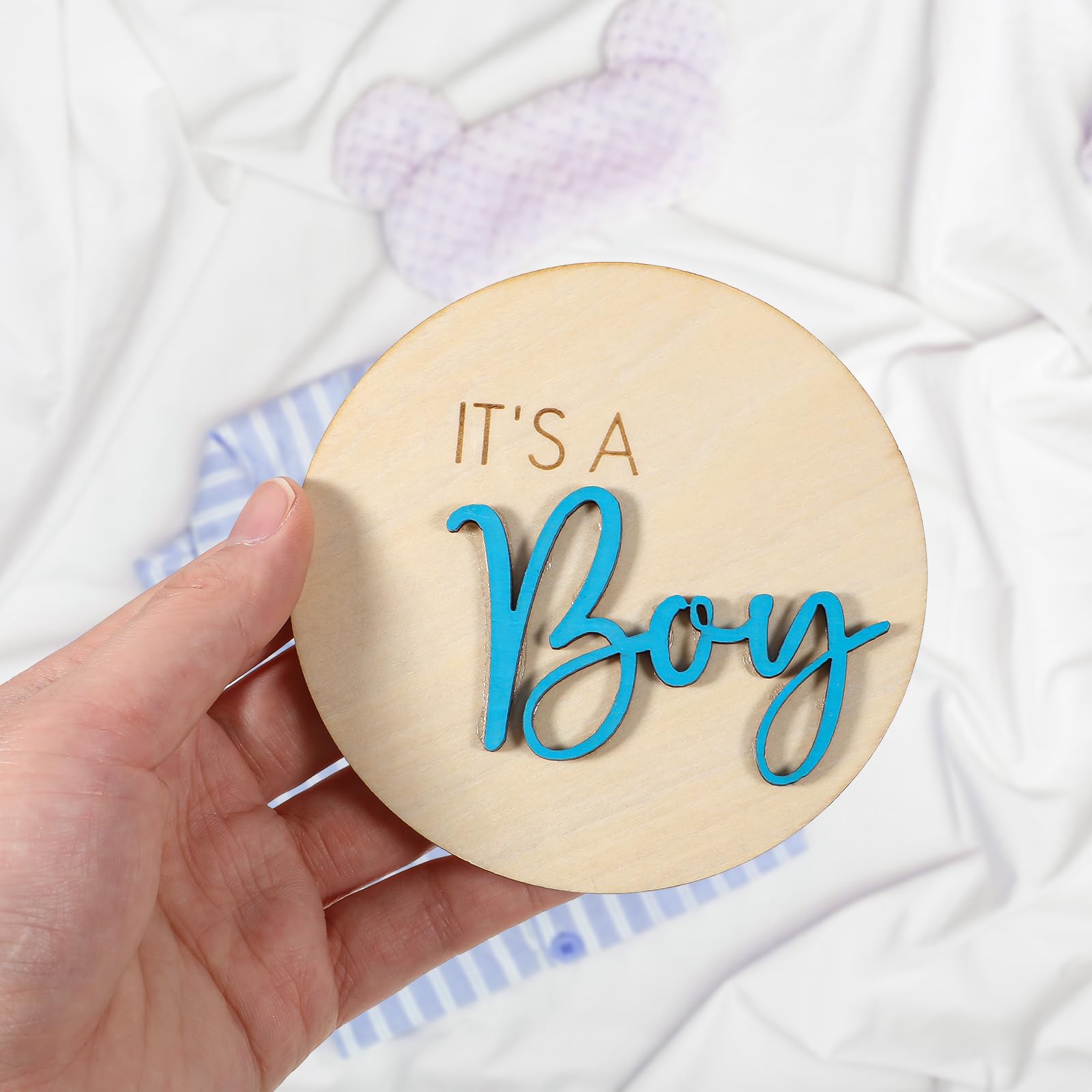 Aphumedc baby name sign blue nursery, personalize space and celebrate arrival.