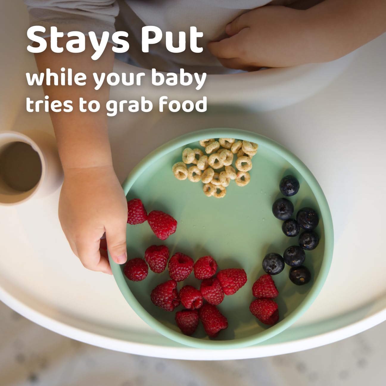 APLAINR silicone plate is BPA-free and food-grade for safe meals.
