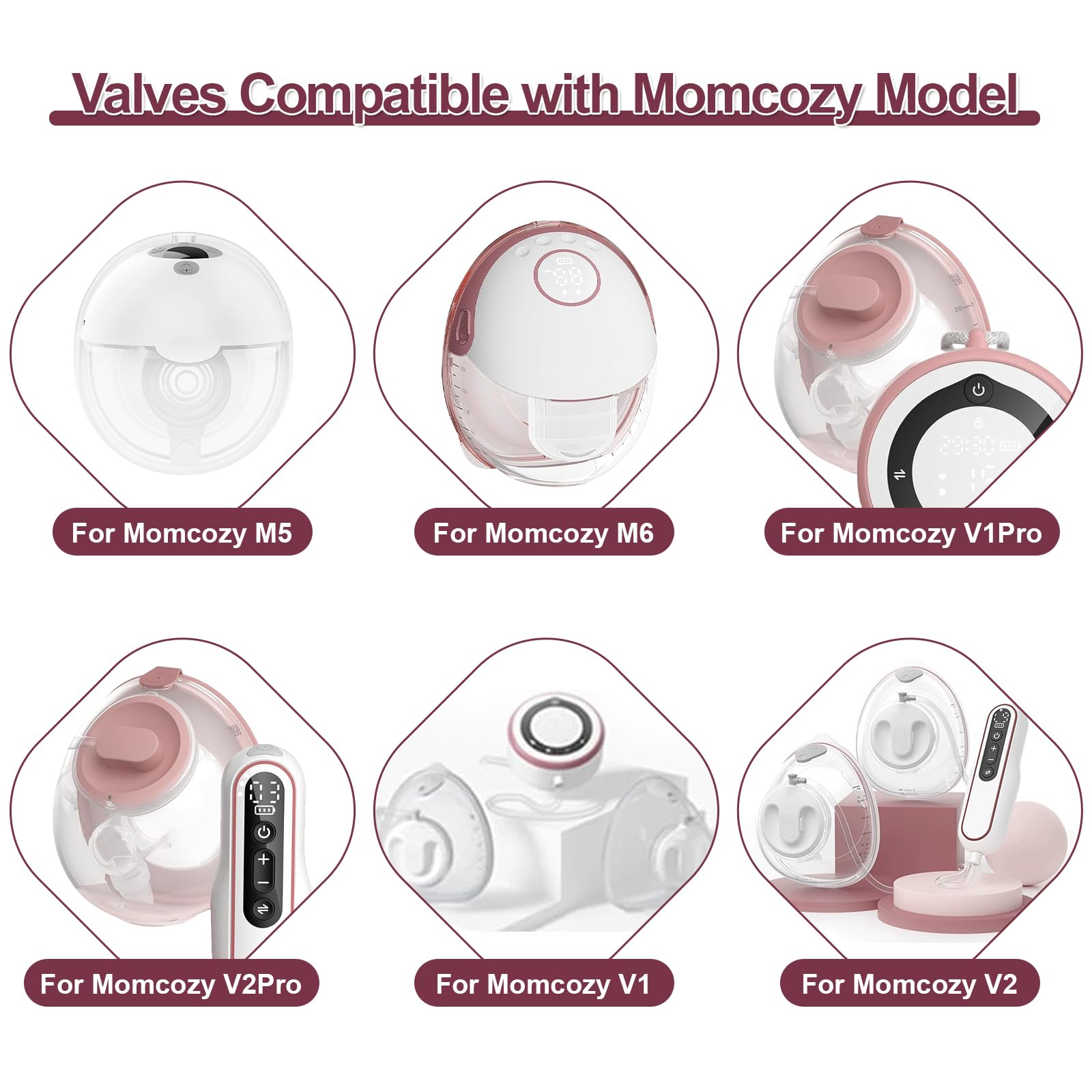APMOOM easy-cleaning diaphragm and valve enable quick hygiene after each pumping.