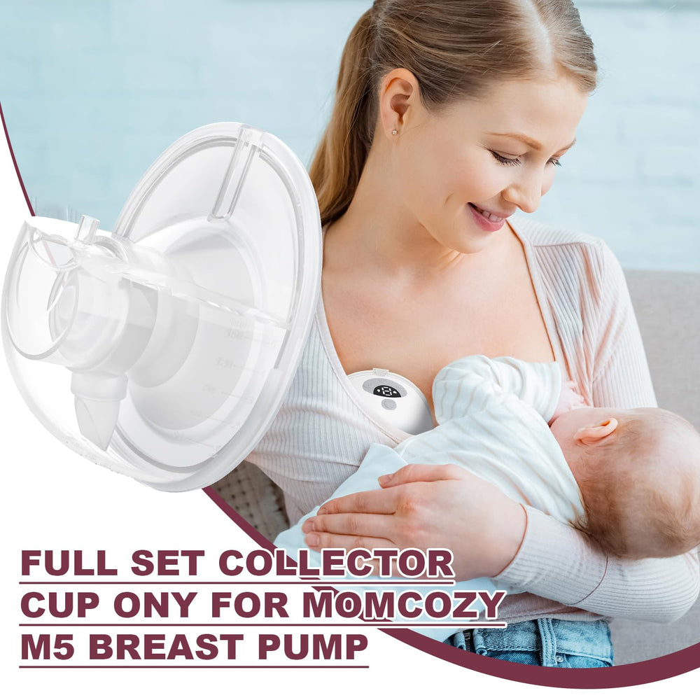 APMOOM M5 wearable-pump assembly parts help maintain efficiency during extraction sessions.