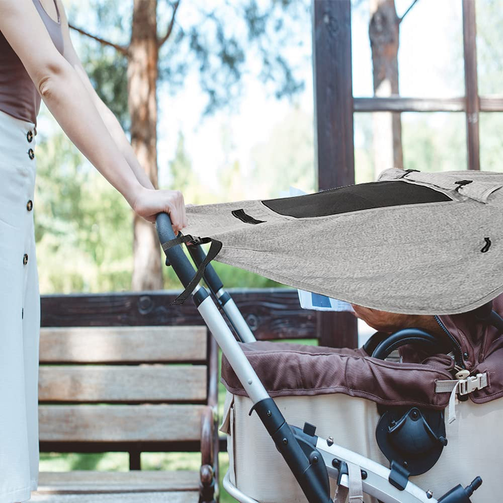 Apol Pram Sunshade easy-install buckle enables quick setup