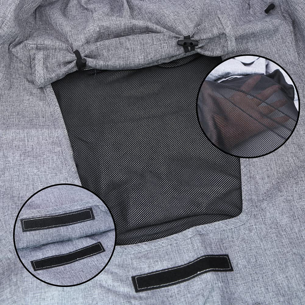 Apol Pram Sunshade rainproof cover keeps baby dry in light showers
