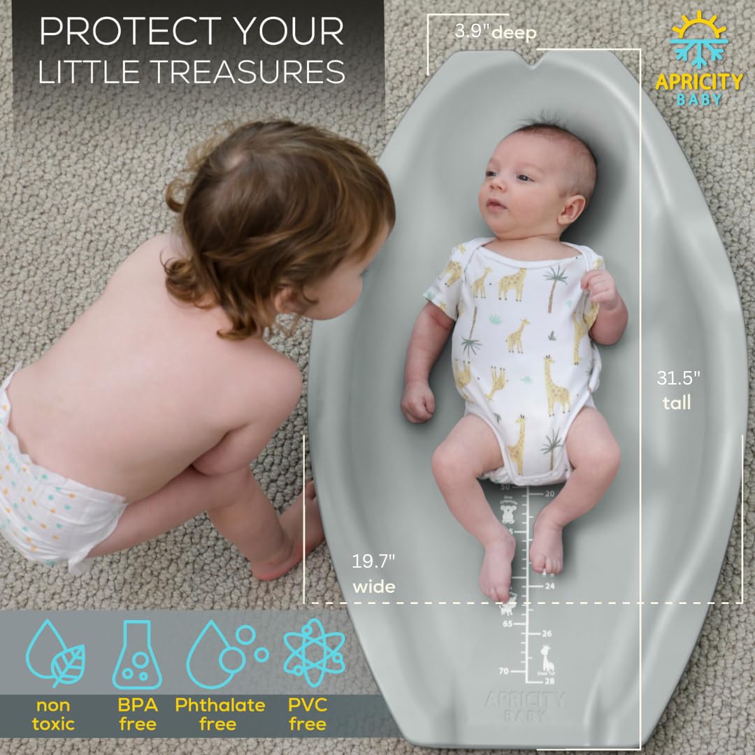 Apricity Baby Diaper Changing Pad portable design easy room-to-room use.