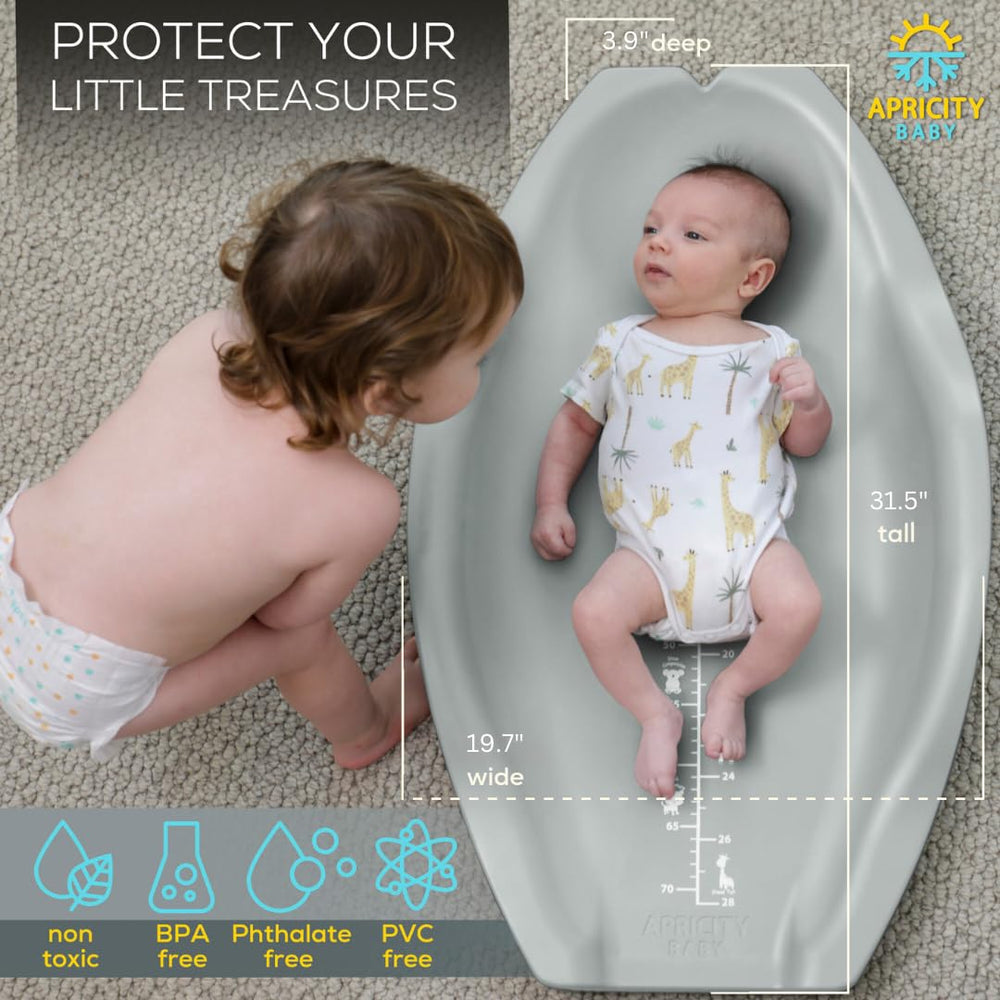 Apricity Baby Diaper Changing Pad portable design easy room-to-room use.