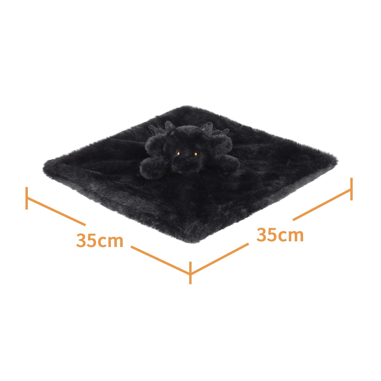 Apricot Lamb Black Dragon lovey adds cozy decor to nursery spaces