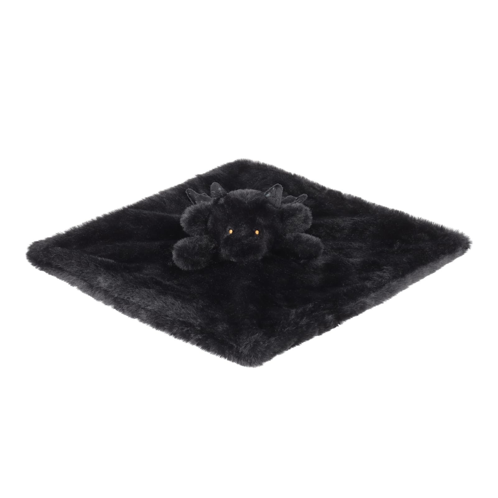 Apricot Lamb Black Dragon lovey in sleep pose demonstrates cozy infant companion