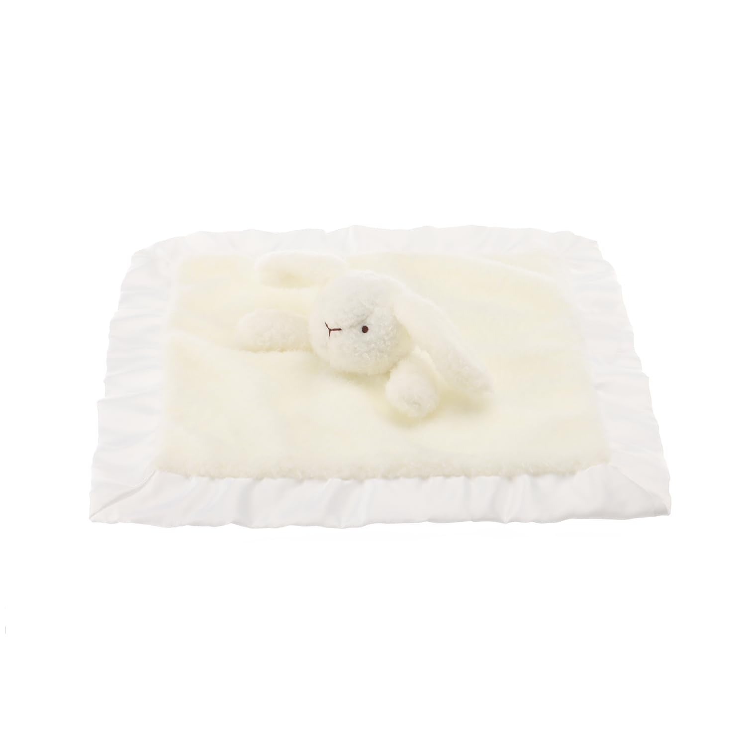 Apricot Lamb 14-inch bunny for baby highlights perfect size for safe exploration.