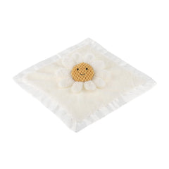 Apricot Lamb Daisy soft lovey baby-snuggle shot captures comforting moments during naps.