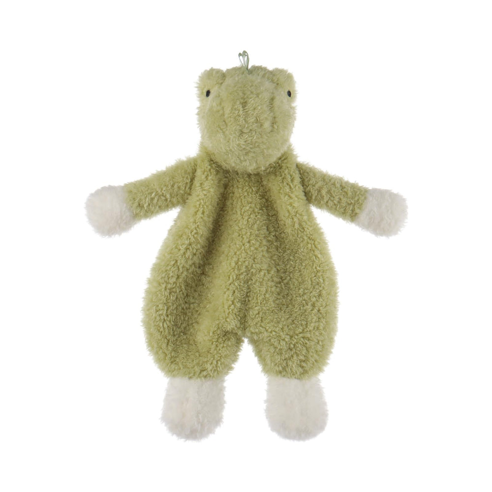 Apricot Lamb infant-snuggler-plush provides portable comfort for naps and travel.