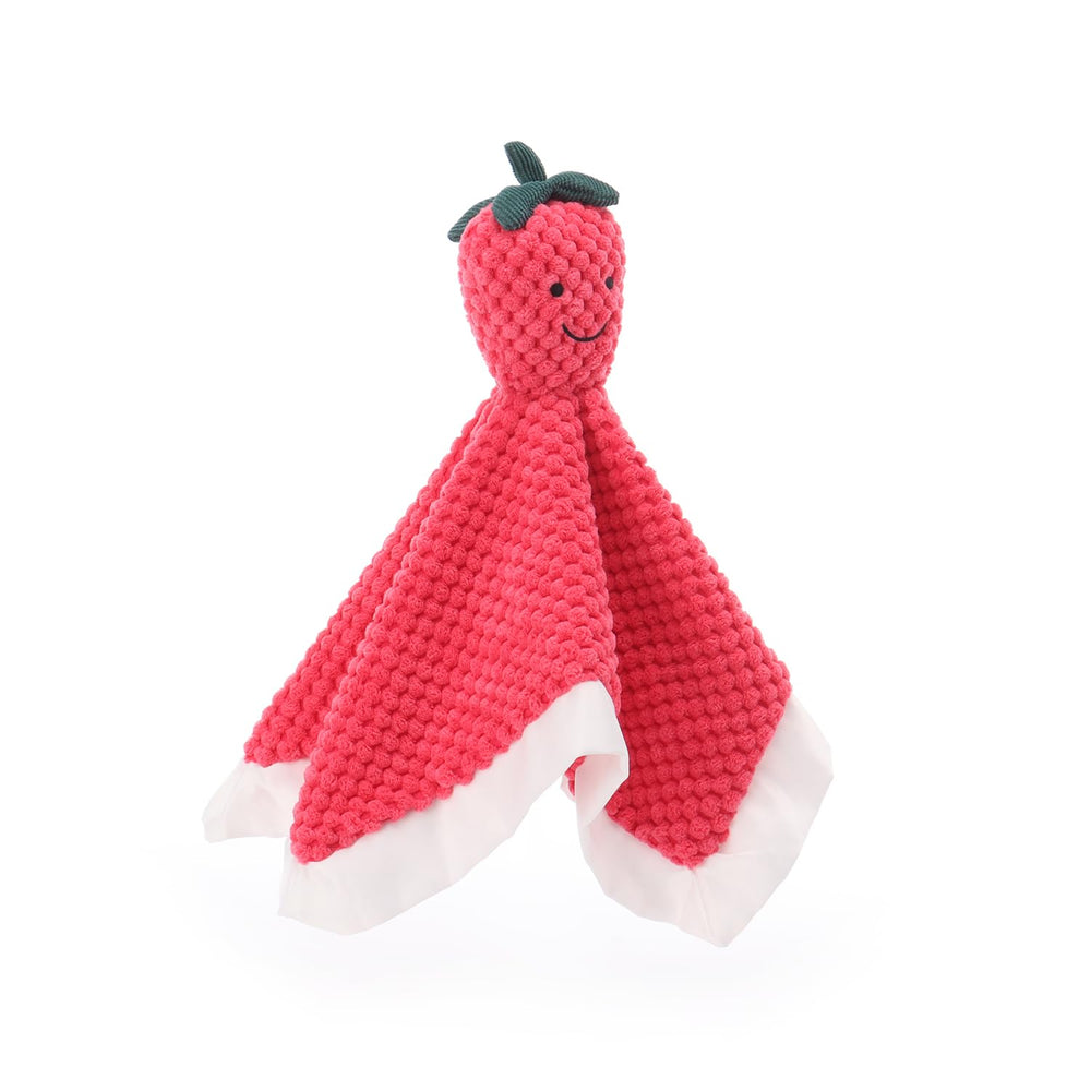 Apricot Lamb lovey is surface washable for quick cleanups.