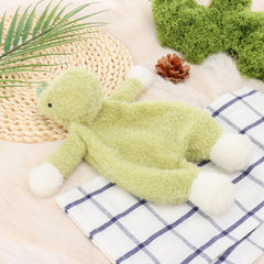 Apricot Lamb machine-washable-lovey offers easy cleanup after playtime.